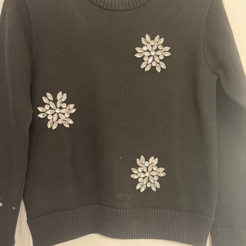 Michael Kors crystal snowflake sweater - Picture 2 of 2